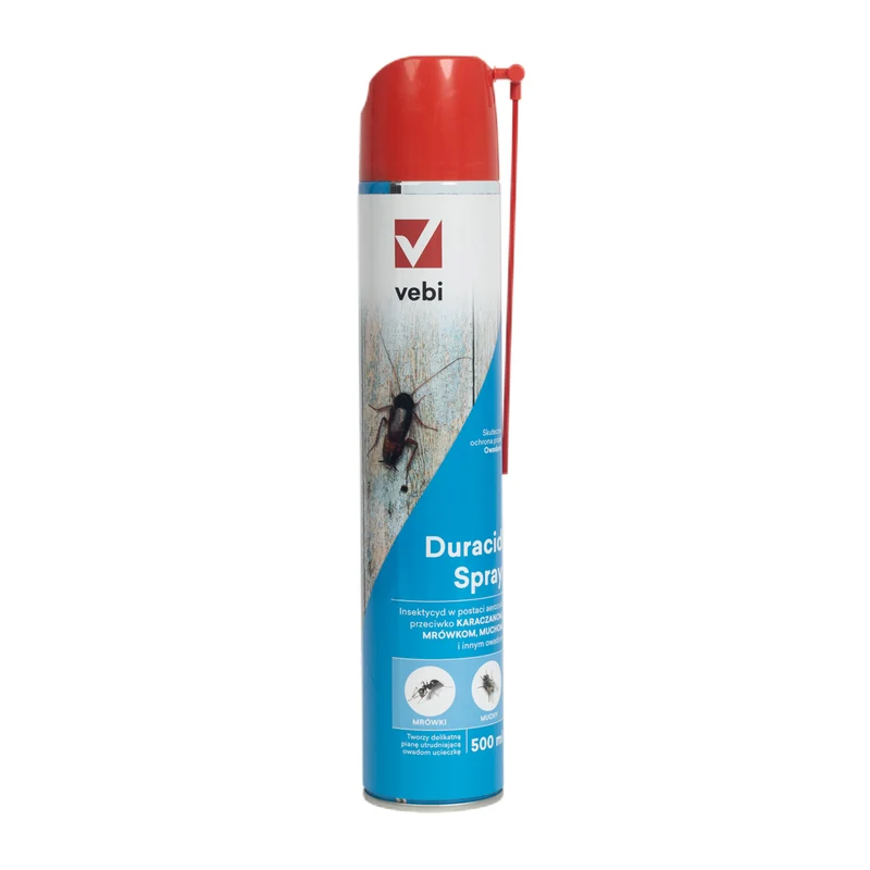 Duracid Insektizidspray gegen Fliegen, Wespen, Kakerlaken und Ameisen 500 ml