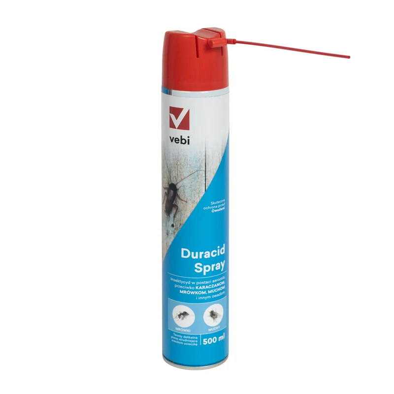 Duracid Insektizidspray gegen Fliegen, Wespen, Kakerlaken und Ameisen 500 ml