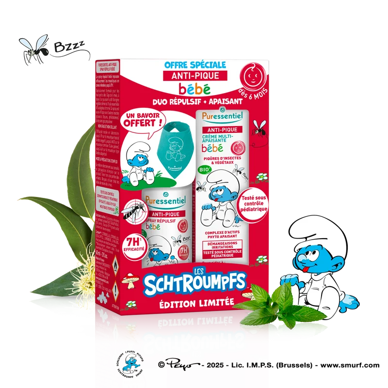 Duo Répulsif + Apaisant Bébé