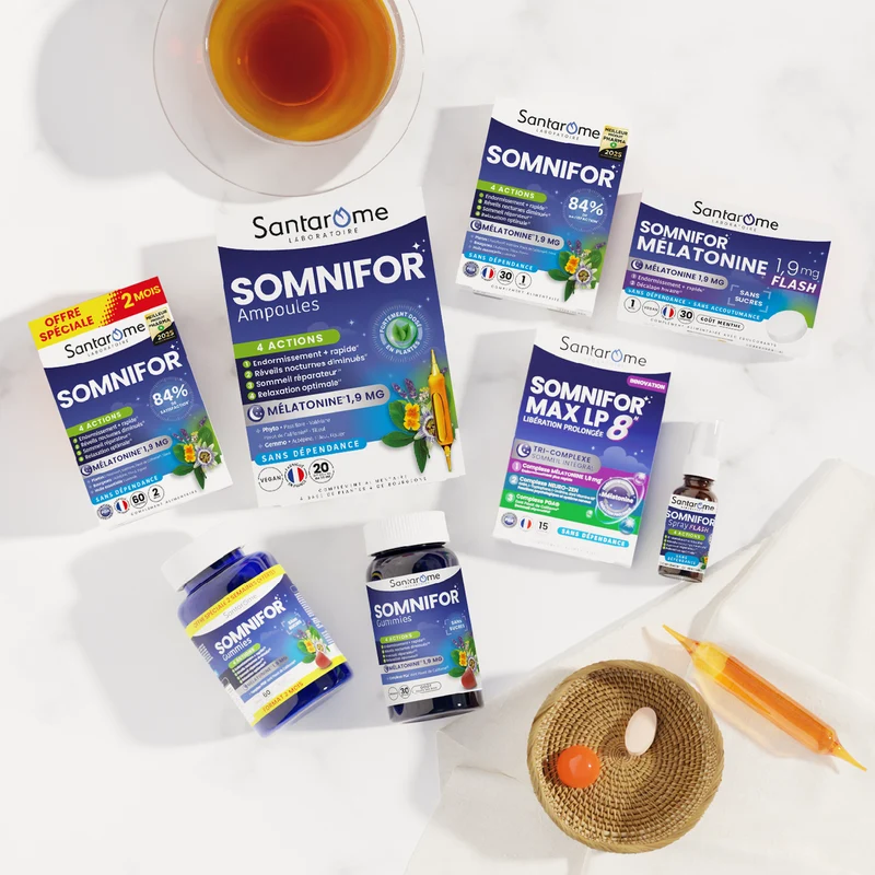 Somnifor 4 Actions - 60 comprimés sommeil
