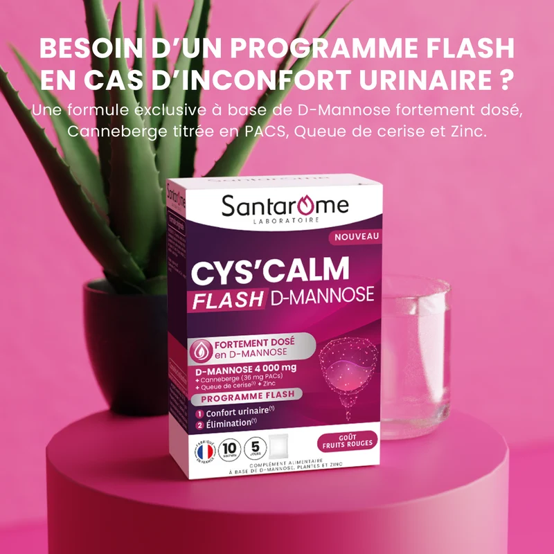 Cys'Calm Flash D-Mannose - 10 sachets