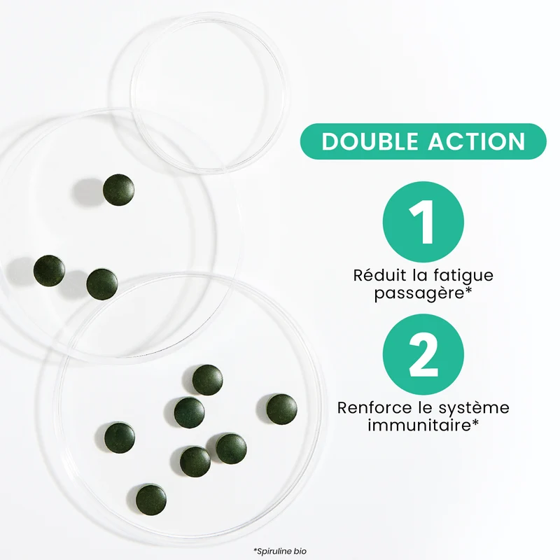 Spiruline Bio - 200 comprimés