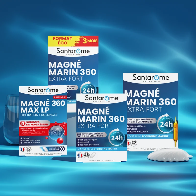 Magné Marin 360 - 90 comprimés magnésium et vitamine B6
