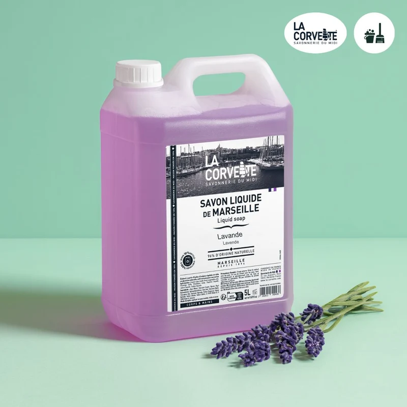 Savon liquide de Marseille - Lavande