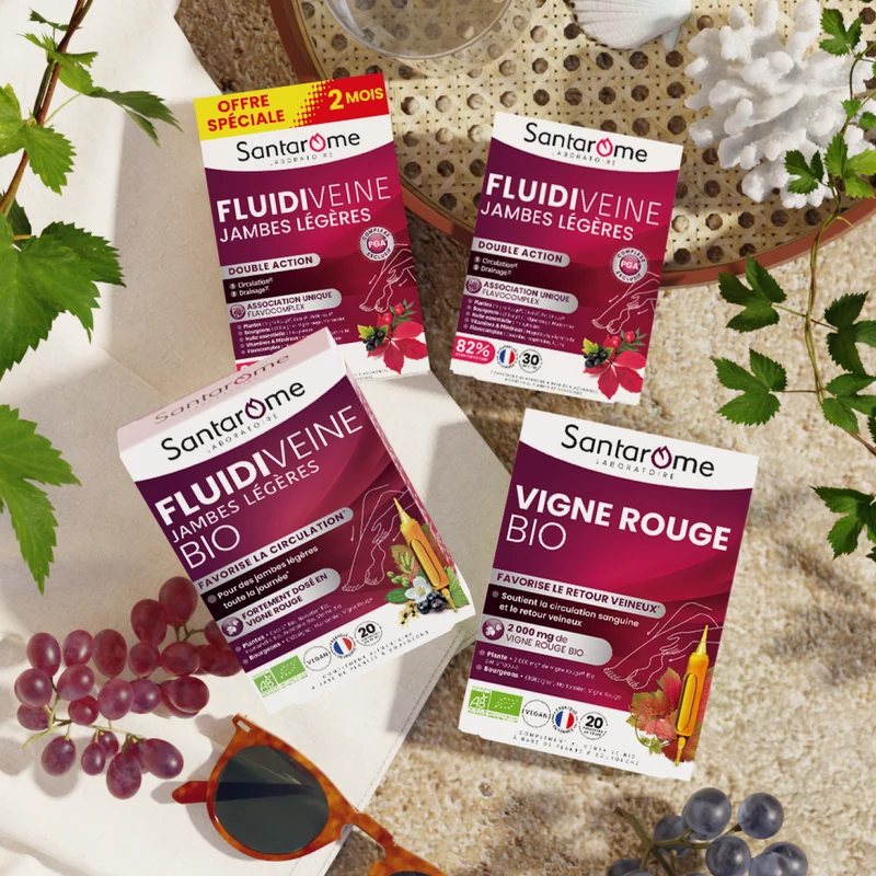 Fluidiveine Jambes Légères - 60 comprimés 2 mois