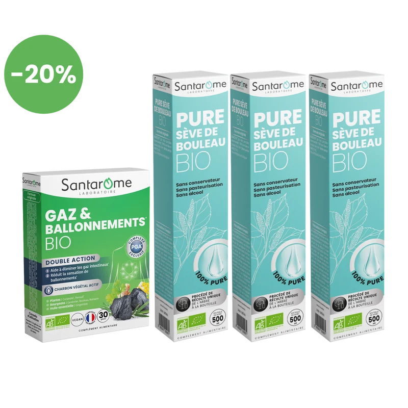 Pack Détox & Gaz et Ballonnements Bio