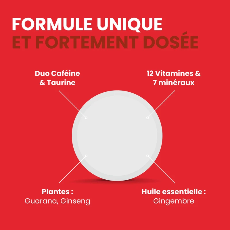 Vita'Max Booster Effervescent - 20 comprimés