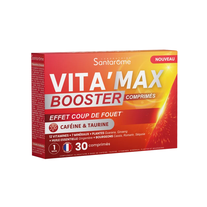 Vita'Max Booster - 30 comprimés