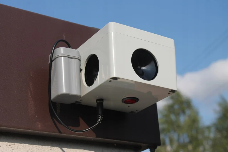 Ultraschallabwehr gegen Marder, Mäuse, Ratten und Füchse für Garten & Dachboden - 360° Wirkung