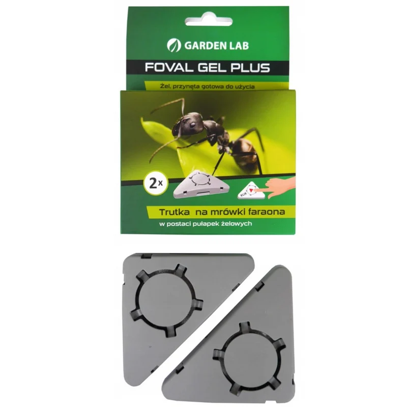 FOVAL GEL PLUS Ameisengift in Form von Gel-Fallen