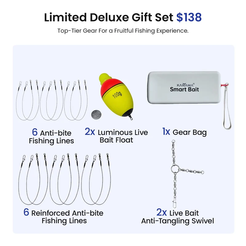 Kanama Kit de vente tout-en-un Smart Bait