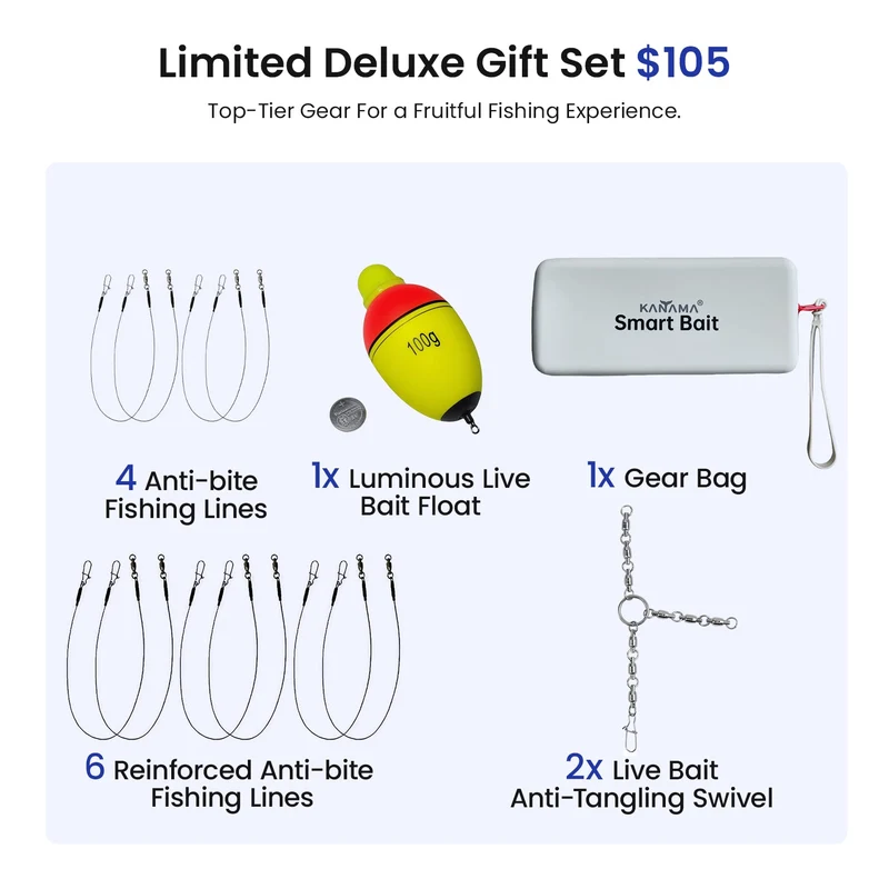 Kanama Kit de vente tout-en-un Smart Bait