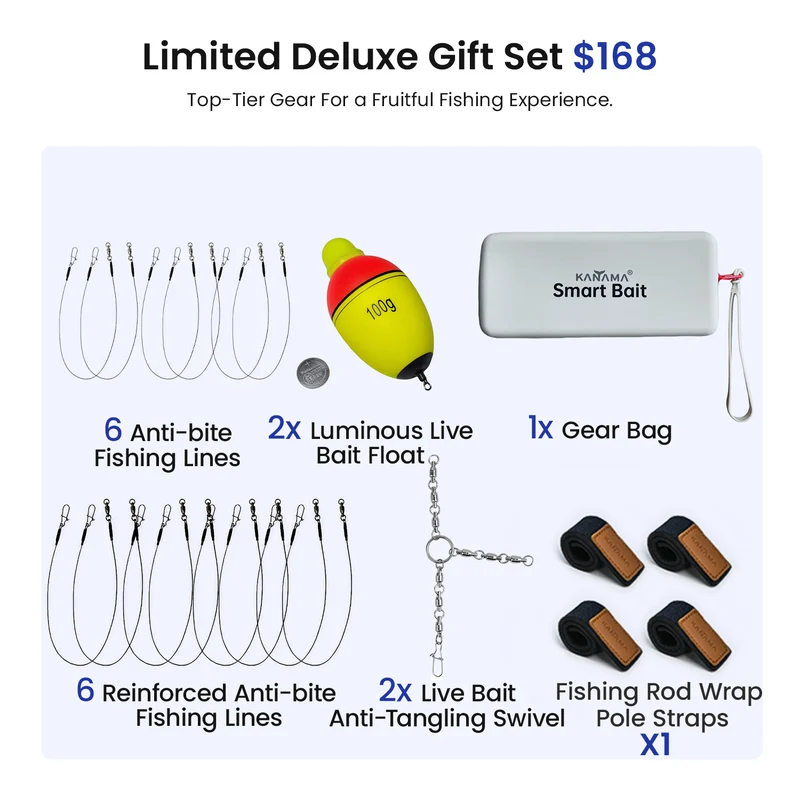 Kanama Kit de vente tout-en-un Smart Bait