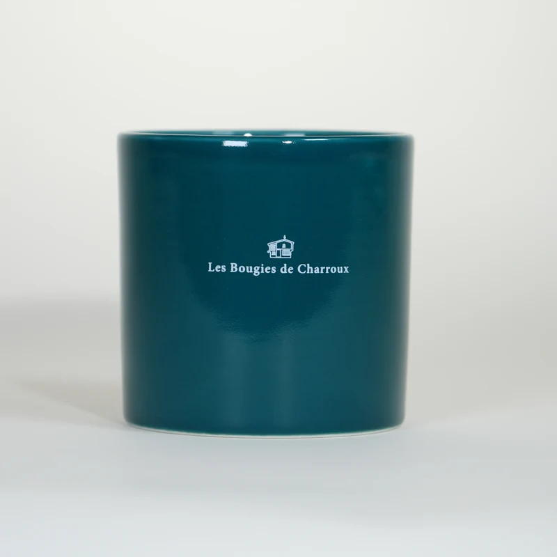 Cache-pot vert forêt