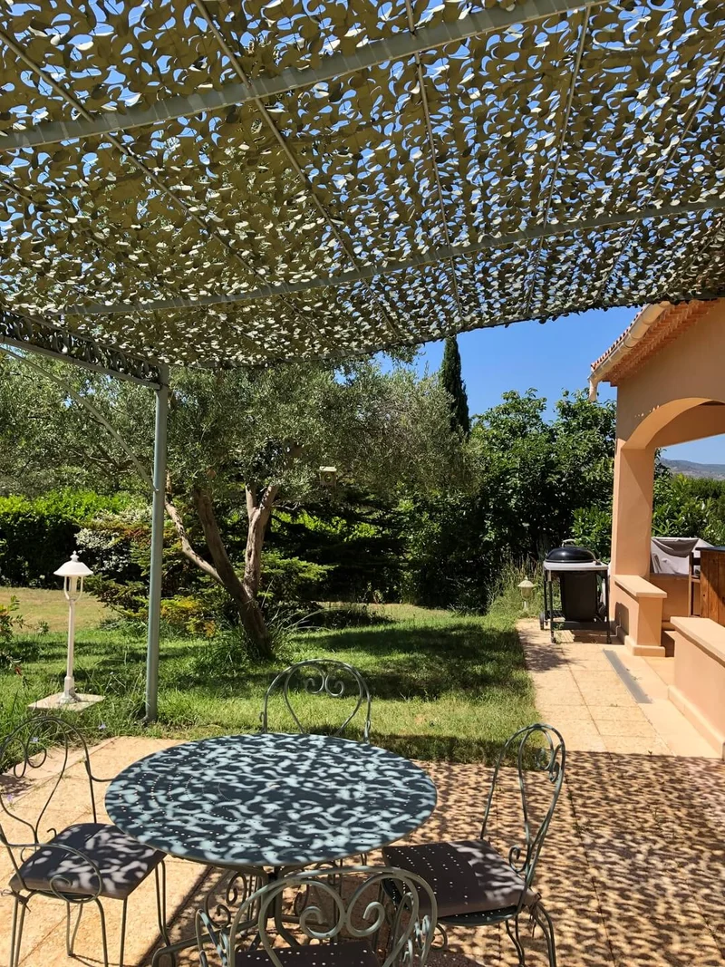 Filet de camouflage renforcé vert