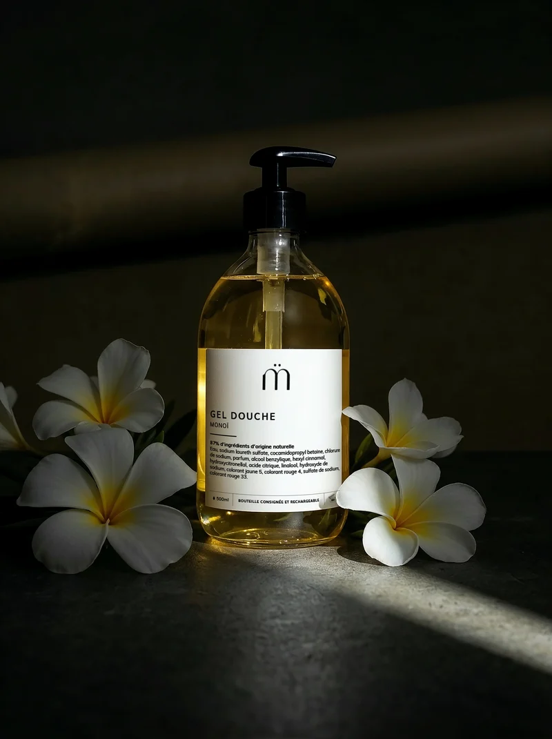 Gel douche monoï