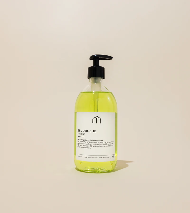 Gel douche parfum verveine