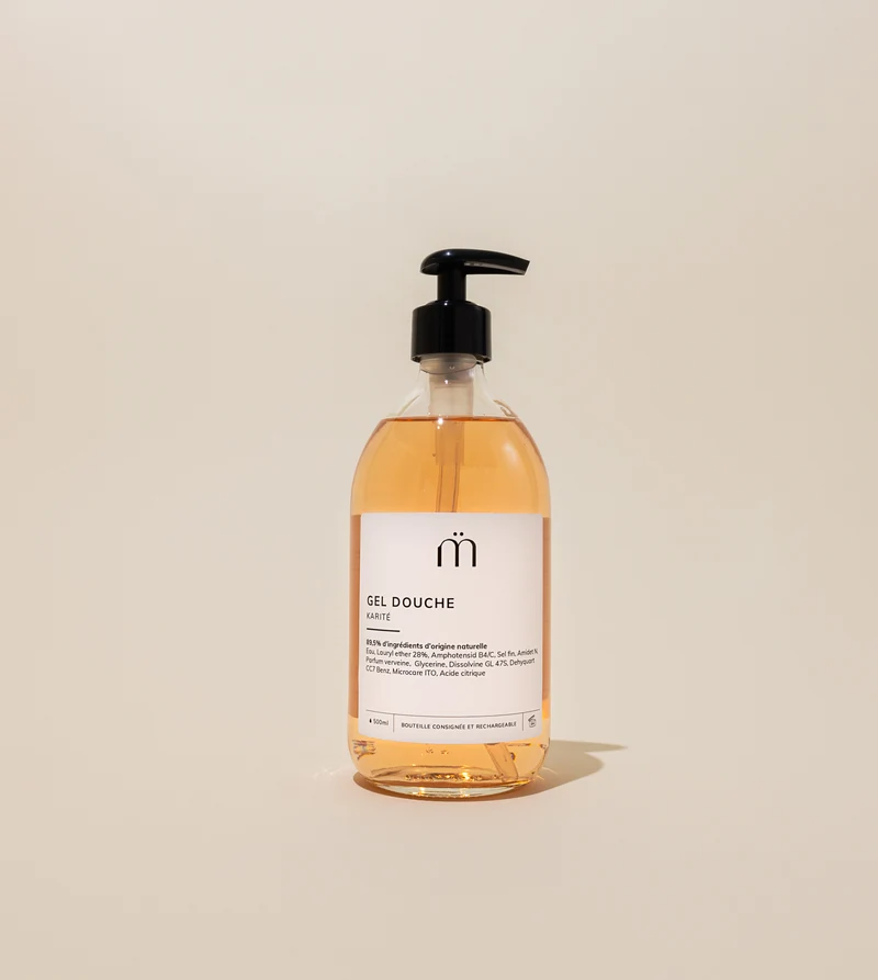 Gel douche parfum karité
