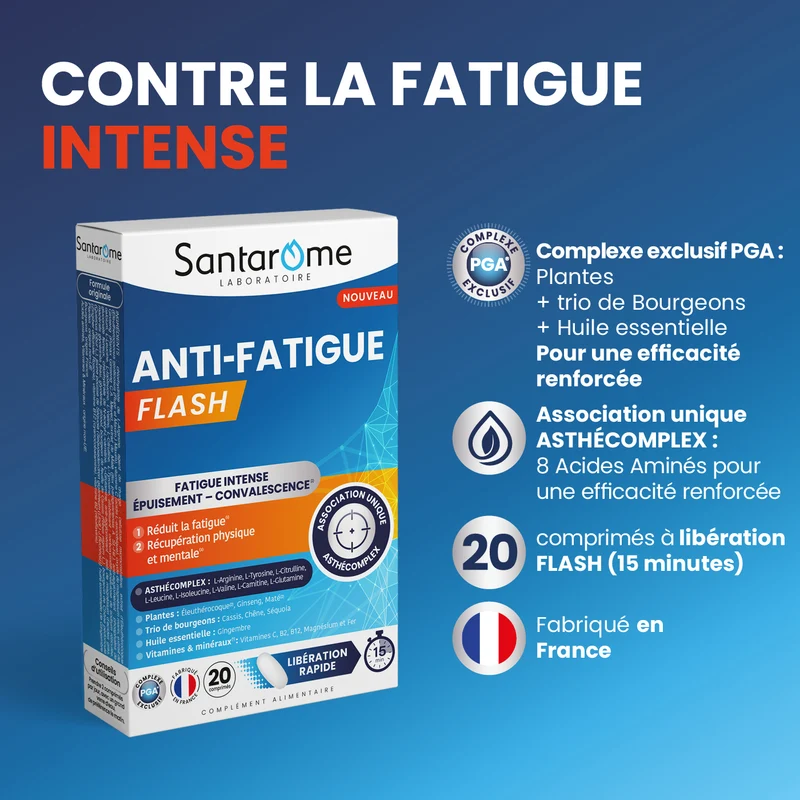 Anti-fatigue Flash - 20 comprimés