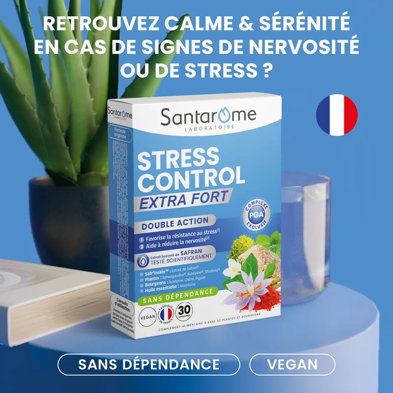 Pack Anti-Stress - L-Tryptophane + Safran