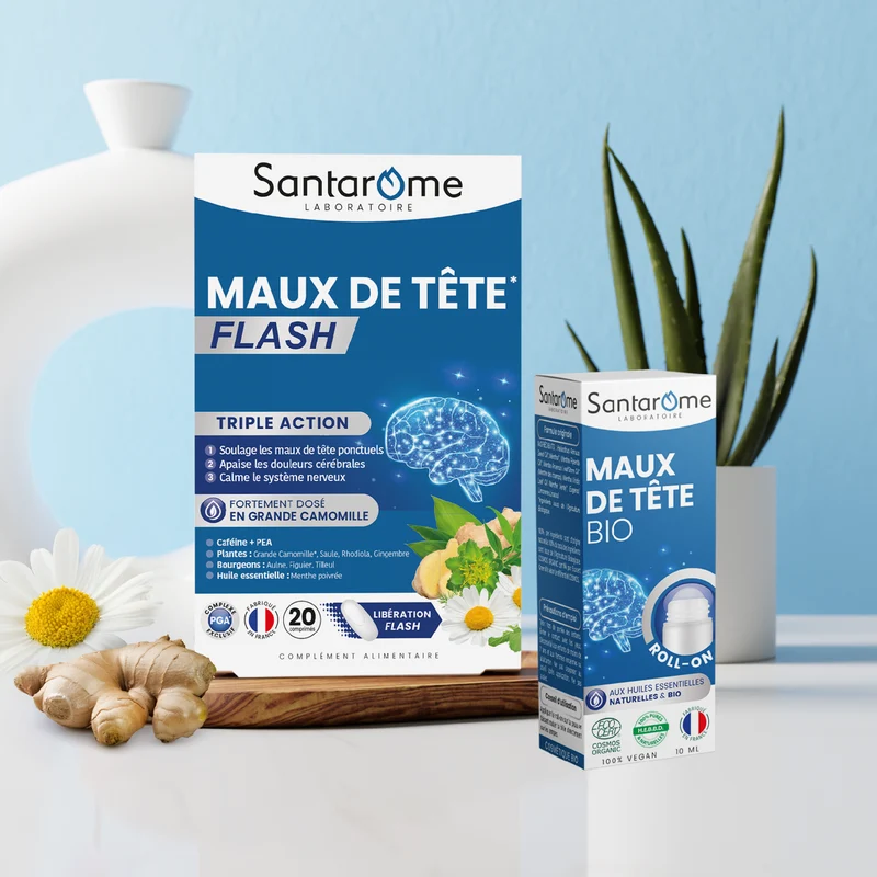 Maux de Tête Flash - 20 comprimés