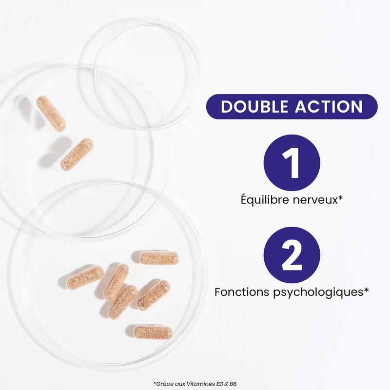 L-Tryptophane + 500 mg - 60 Gélules