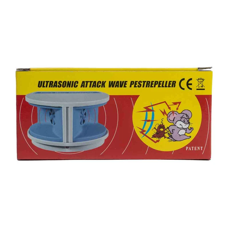 Nagetierabwehr Insektenabwehr mit Ultraschall gegen Mäuse, Ratten, Ameisen und Fliegen