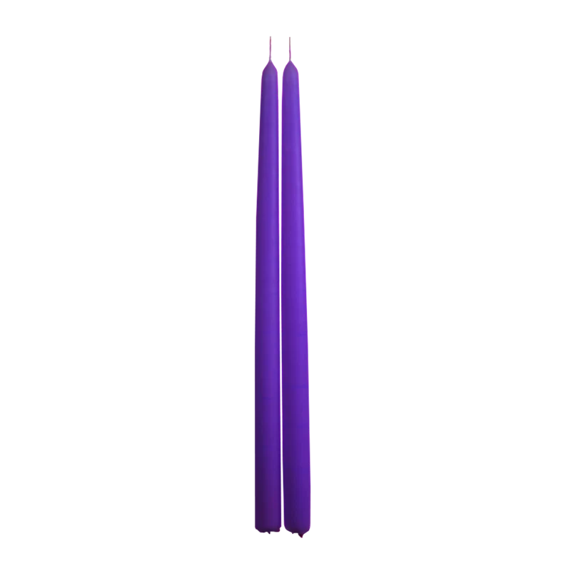 Chandelles violet clair