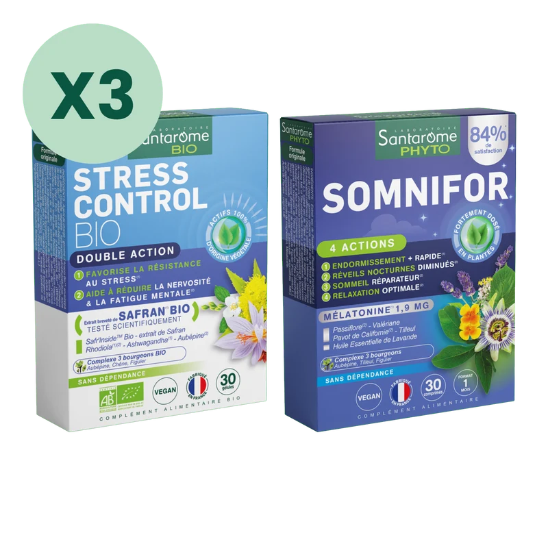 Pack Nuit Sereine – Avec mélatonine