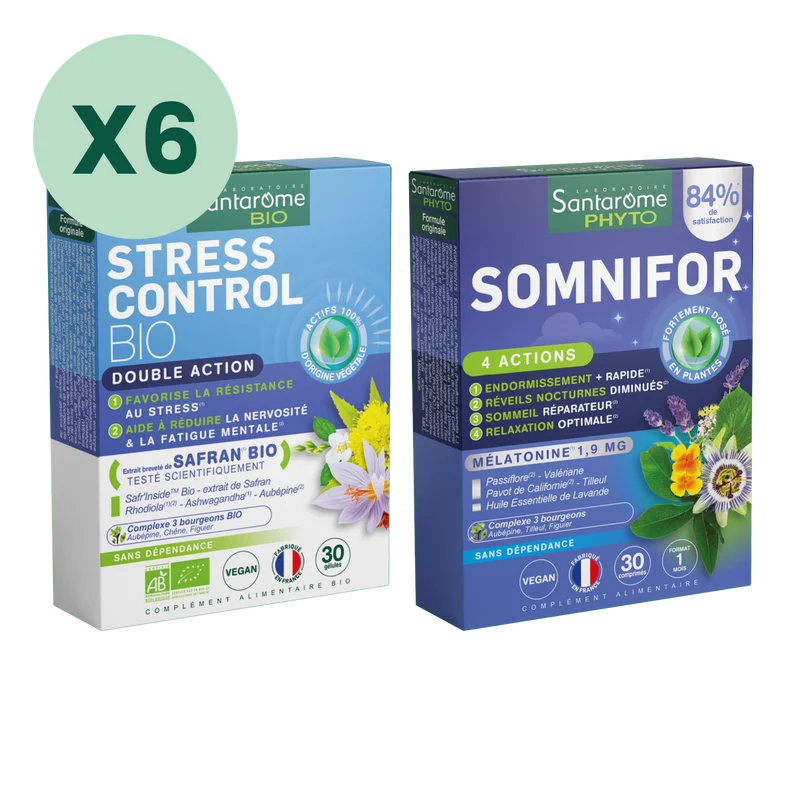 Pack Nuit Sereine – Avec mélatonine