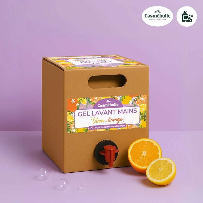 Gel lavant mains - Citron orange