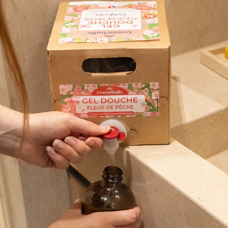 Gel douche - Bio - Fleur de pêche