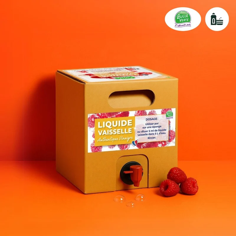 Liquide vaisselle - Classique - Vinaigre de framboise