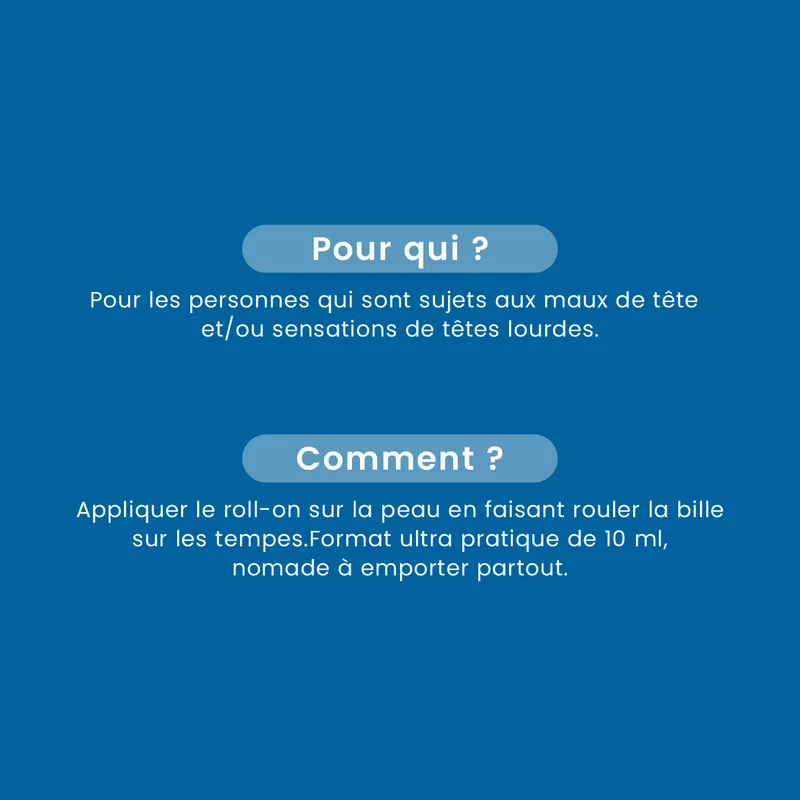 Roll-on Maux de Tête Bio