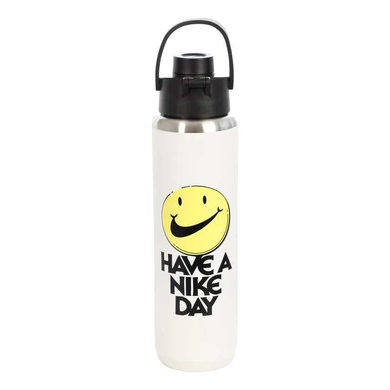 Nike Recharge 24oz/709ml Graphic Gourde - blanc, noir