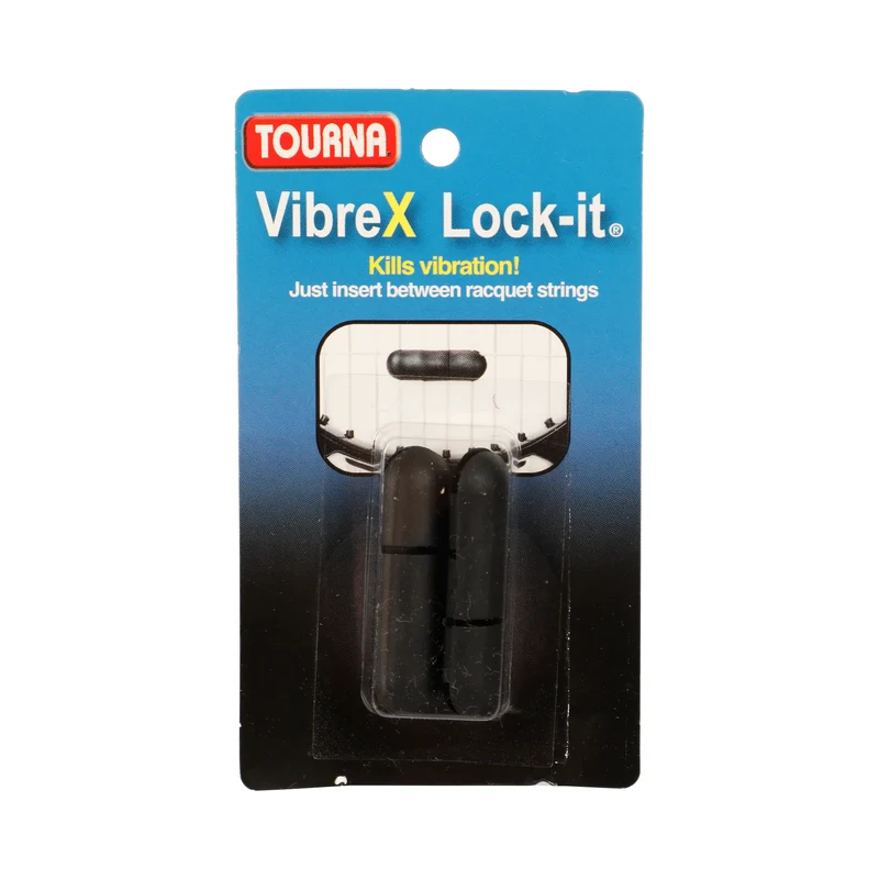 Vibrex Lock Antivibrateur Pack De 2 Unités-Noir