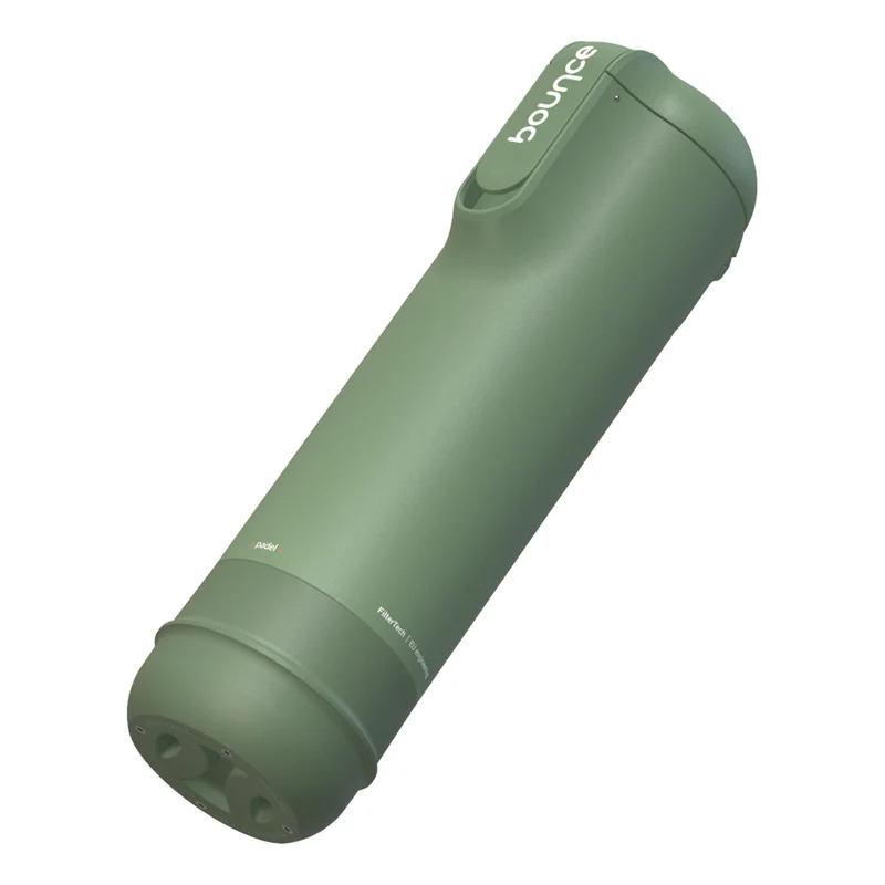Tube Padel Filter Tech Pressurisateur de balless de padell - vert olive