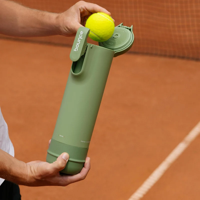Tube Tennis Filter Tech Pressurisateur de balless de tennis - vert olive