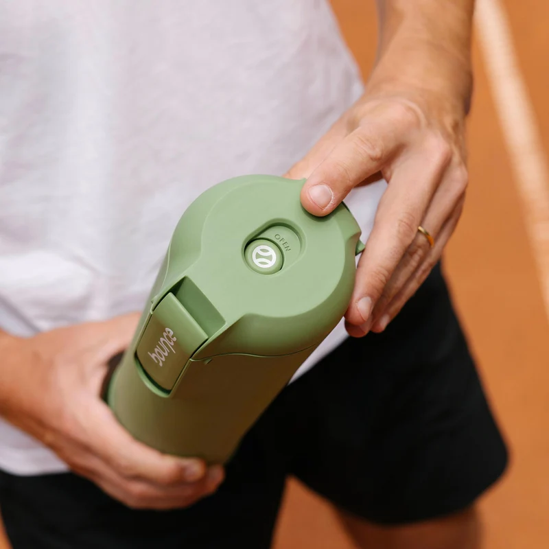 Tube Tennis Filter Tech Pressurisateur de balless de tennis - vert olive