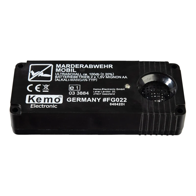 Schutz für Haus und Auto gegen Marder, Mäuse, Ratten und Wiesel