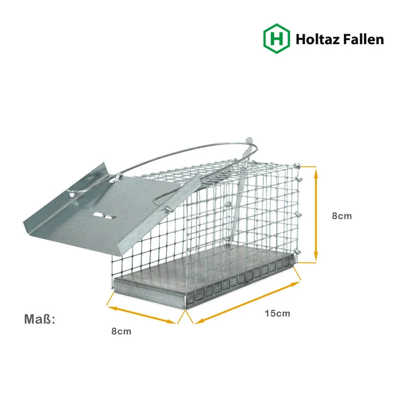Rat - Lebendfalle Drahtfalle gegen Marder, Füchse, Katzen und Hunde