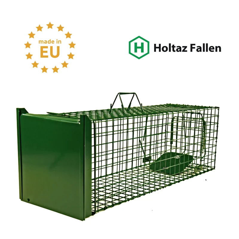 Strong - Lebendfalle Drahtfalle gegen Marder, Füchse, Katzen und Hunde