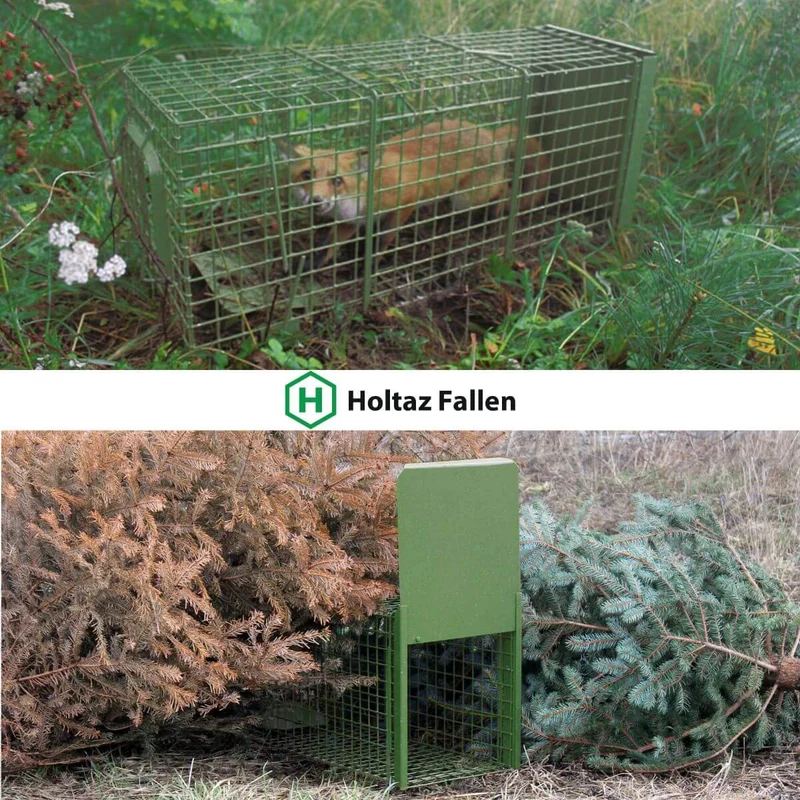 Strong - Lebendfalle Drahtfalle gegen Marder, Füchse, Katzen und Hunde