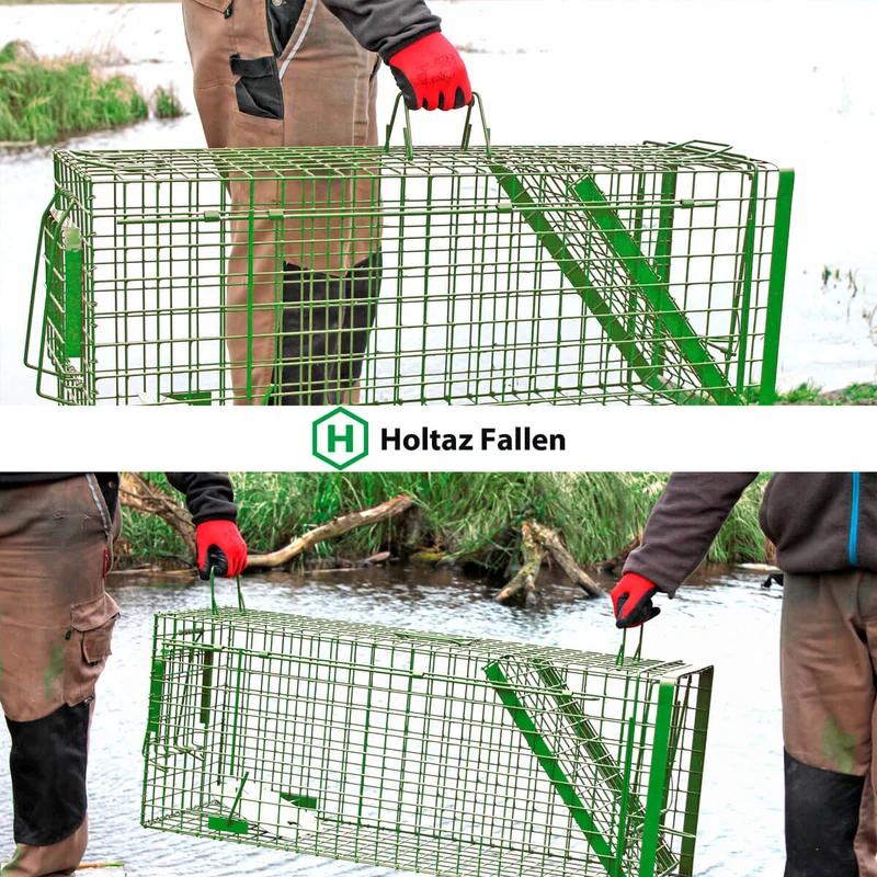 Hardy - Lebendfalle Drahtfalle gegen Marder, Füchse, Katzen und Hunde
