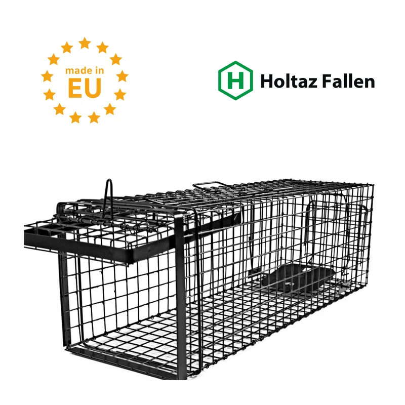 Hardy - Lebendfalle Drahtfalle gegen Marder, Füchse, Katzen und Hunde