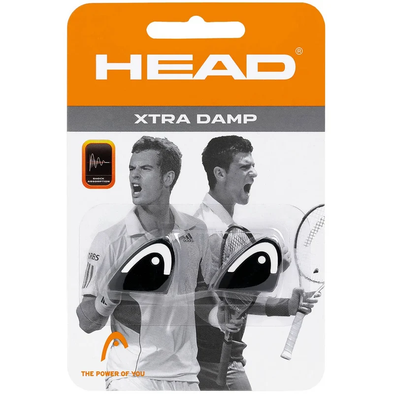 Xtra Damp Pack Antivibrateur Pack De 2 Unités-Noir