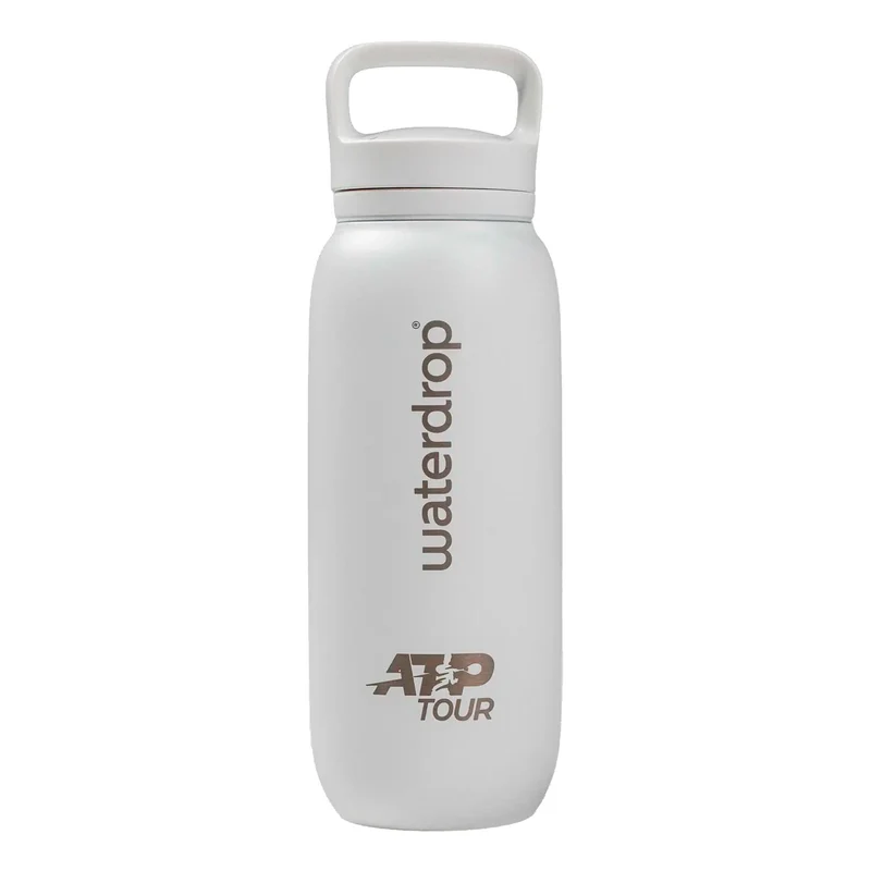 Waterdrop Thermo Bottle 600ml Gourde - blanc, argent
