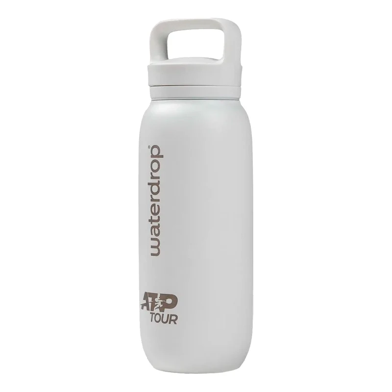 Waterdrop Thermo Bottle 600ml Gourde - blanc, argent