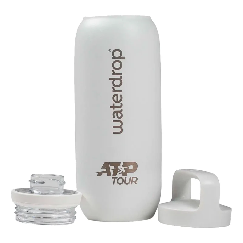 Waterdrop Thermo Bottle 600ml Gourde - blanc, argent