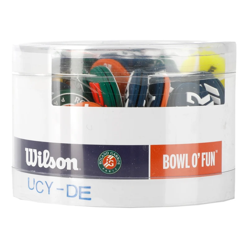 Roland Garros Collection Bowl Antivibrateur Box De 75 Balles-Multicouleur